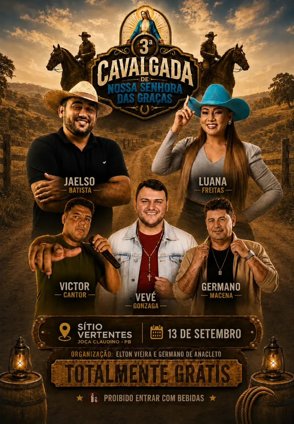3° Cavalgada de Nossa Senhora das Graças